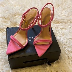 Fashion nova pink heels